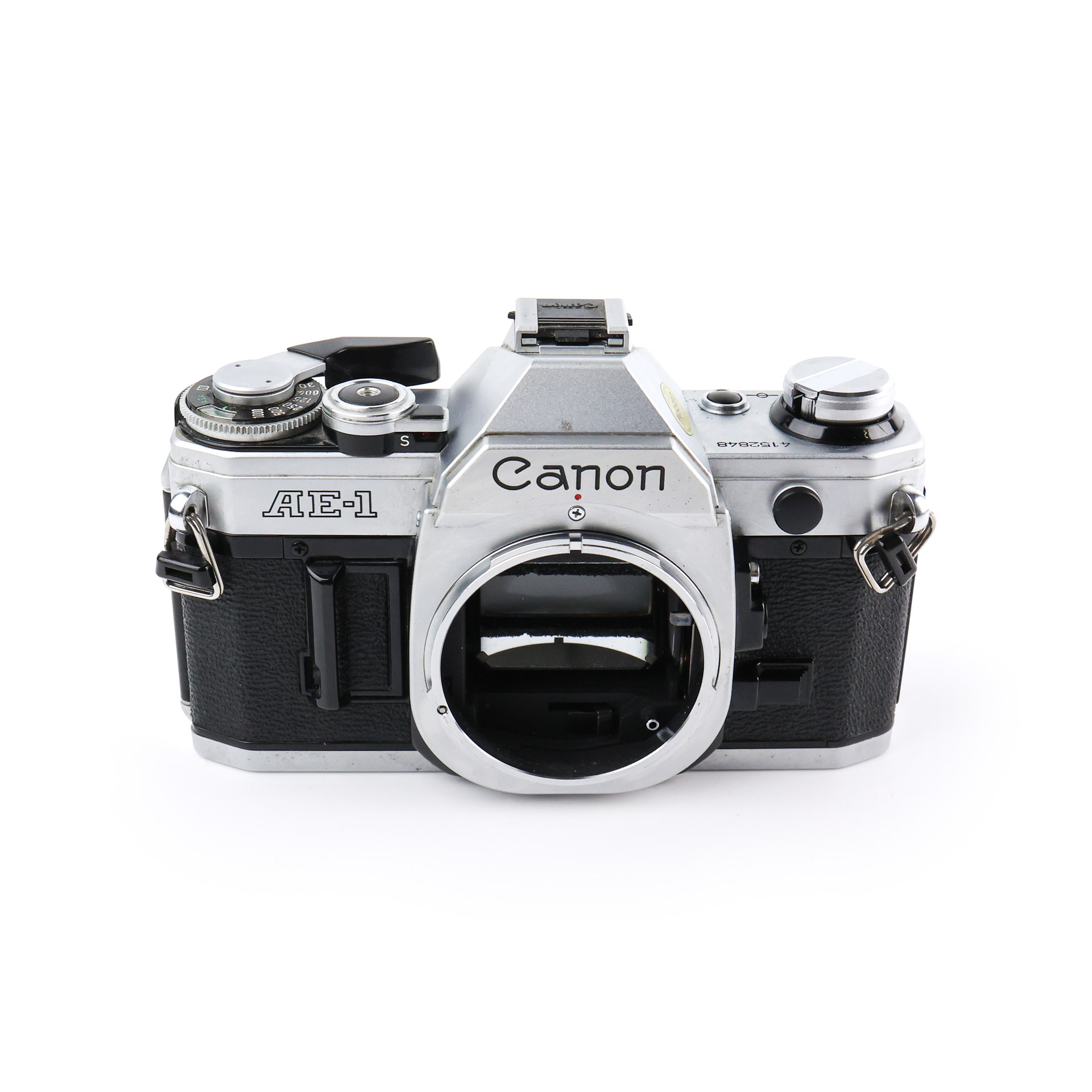 Canon AE-1 Silver シルバー #8313 Canon AE-1 35mm Film Manual Focus SLR Camera Body Silver
