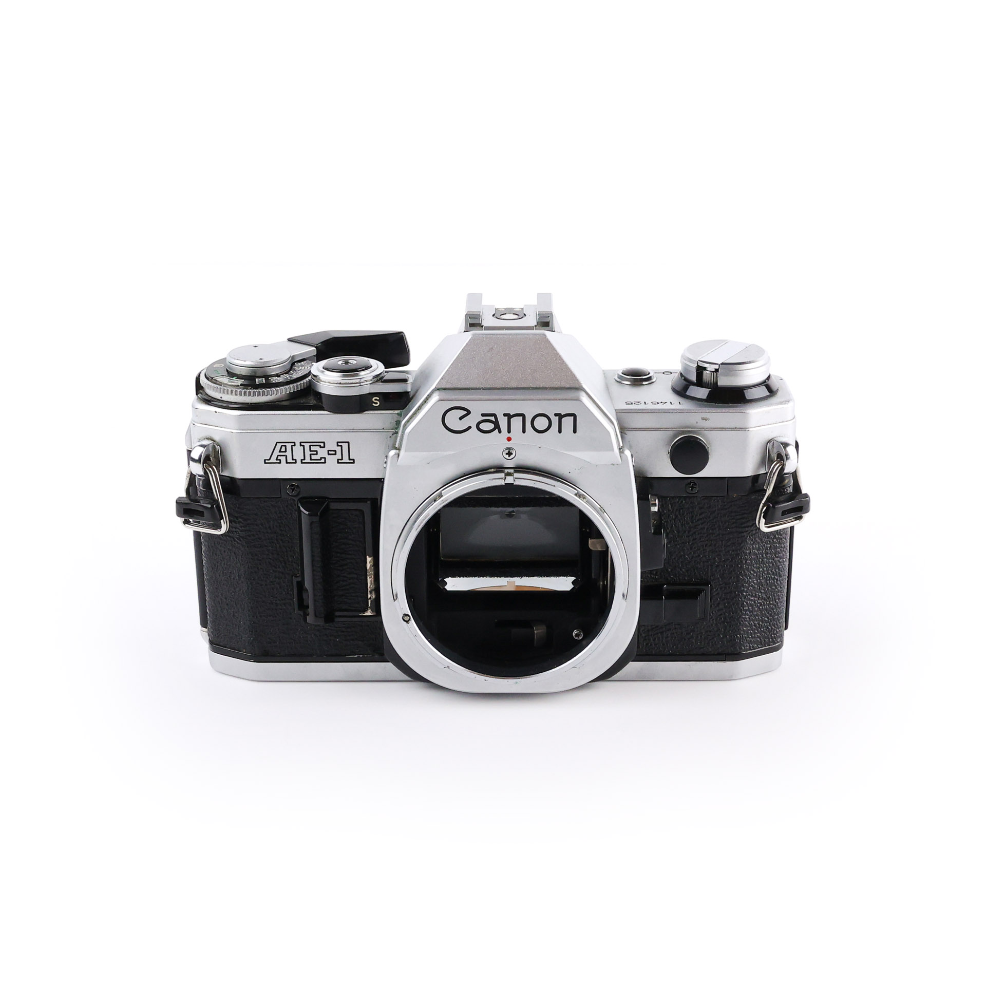 Canon AE-1 35mm Film Manual Focus SLR Camera Body Silver
