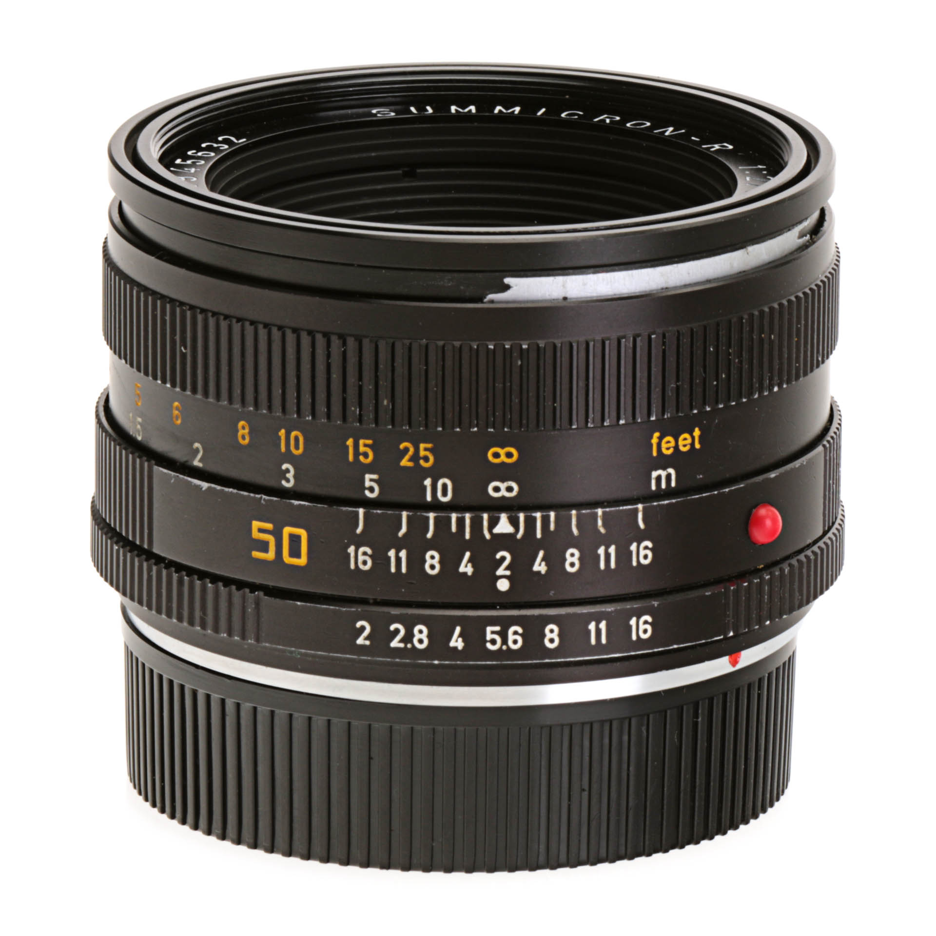 ライツ LEITZ Summicron-R 50mm LEICAライカ#1942 Leica Leitz Summicron-R 50mm F2 3-Cam Manual Focus Prime Lens 11215