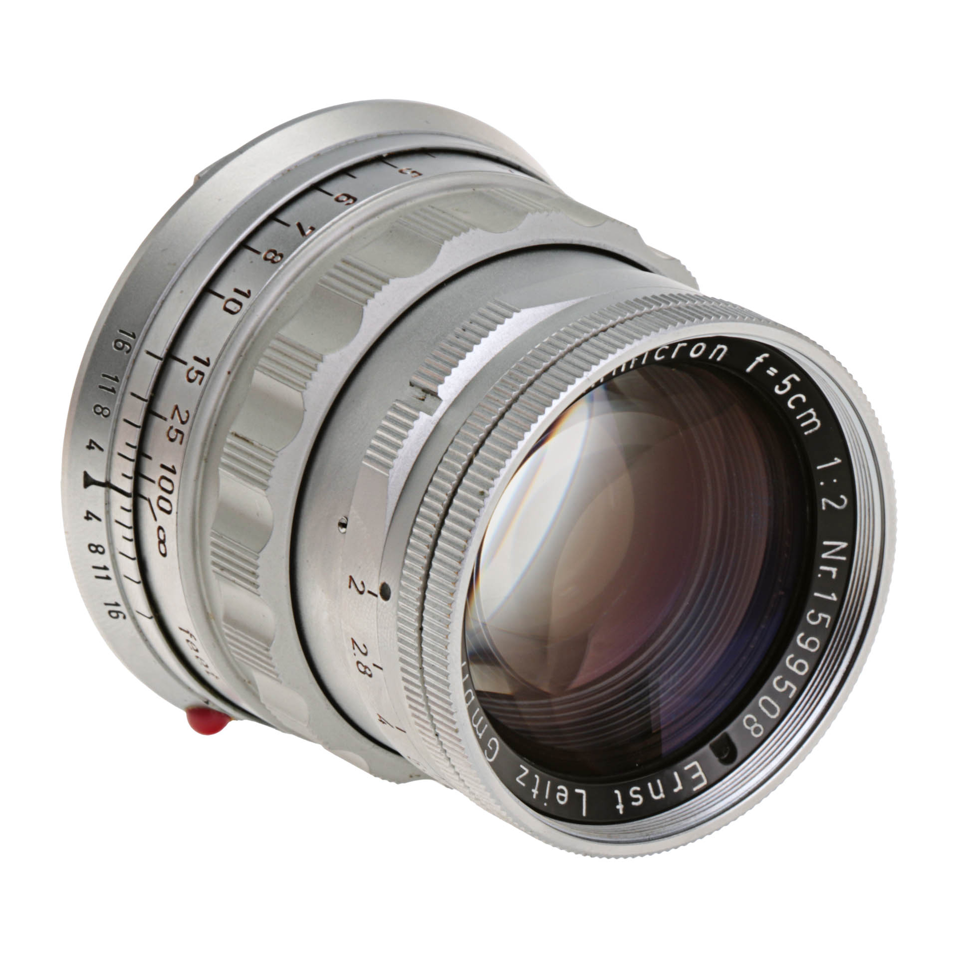 Leica Ernst Leitz Summicron 5cm 50mm F2 沈胴レンズ ライカ