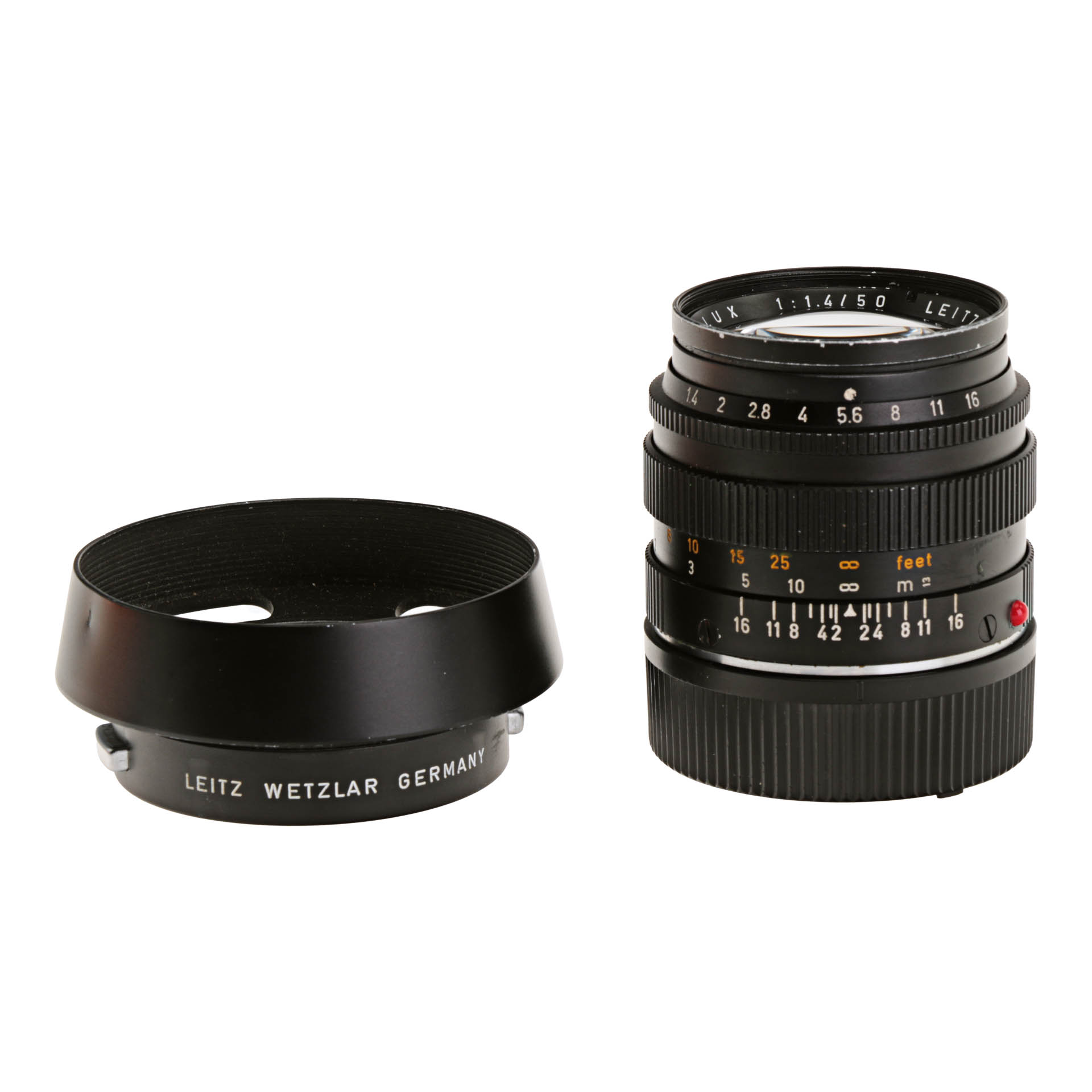 Leica 50mm F1.4 Summilux Manual Focus M Mount Rangefinder Lens