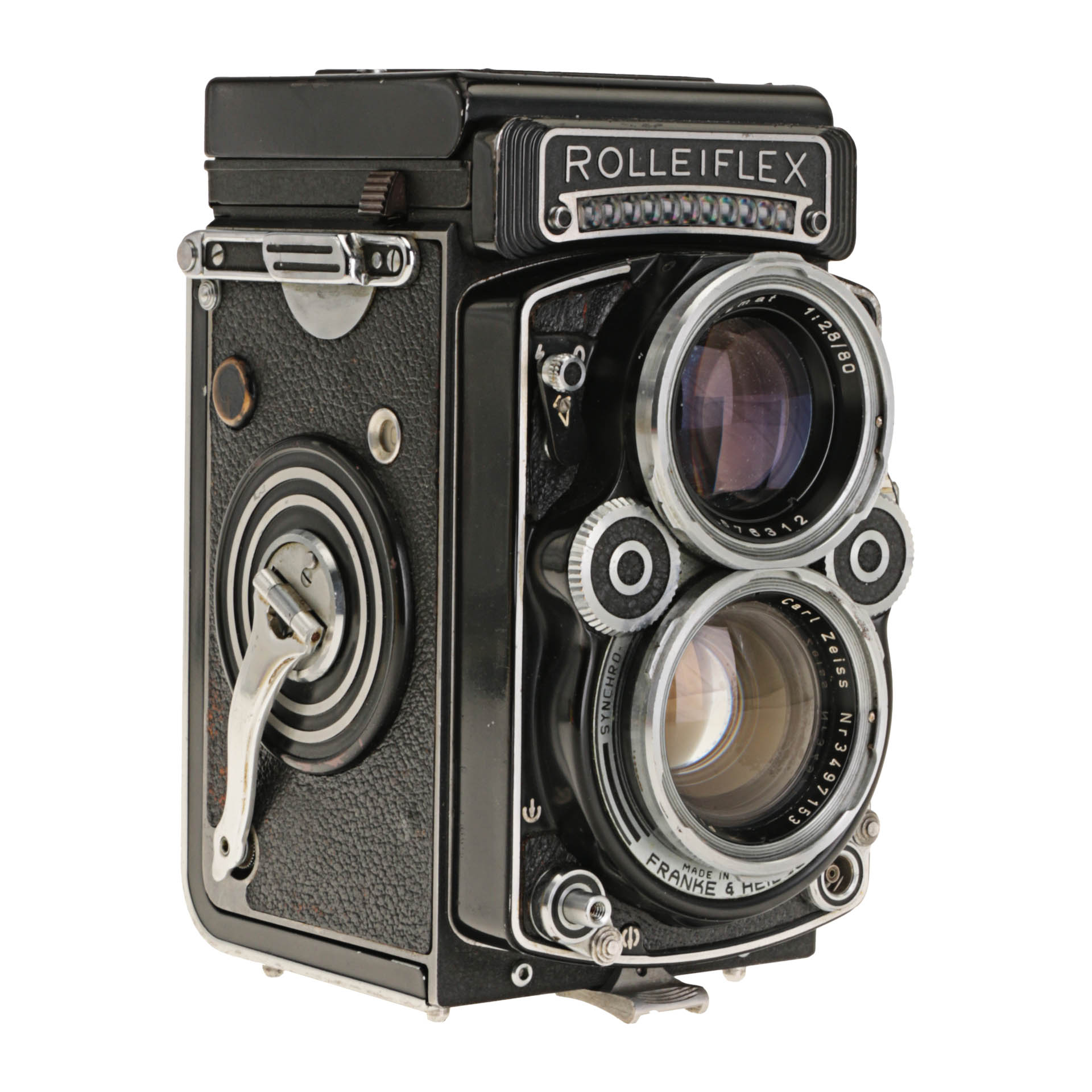 Rolleiflex 2.8F 6X6 Medium Format Film TLR Camera with 80mm F2.8